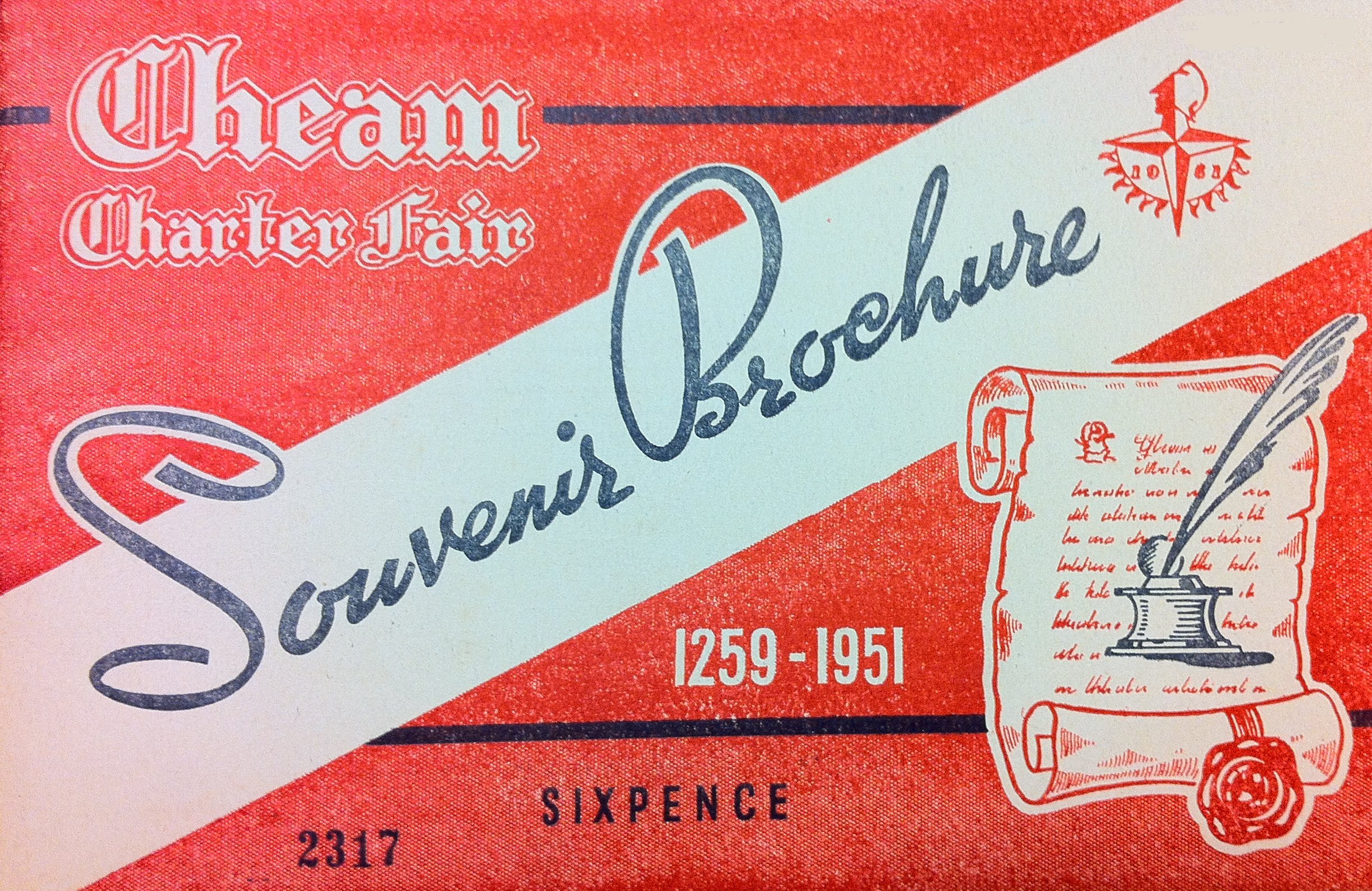 Cheam Charter Fair Souvenir Brochure 1951 cover